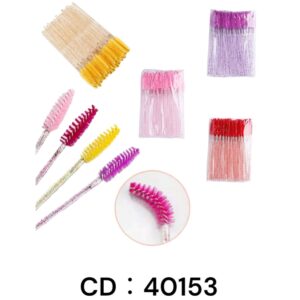 CEPILLO PARA PESTAÑAS Y CEJAS ROSA