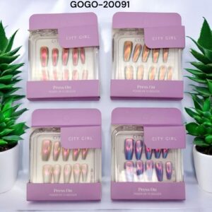 SET DE UÑAS PRESS ON CITY GIRLS