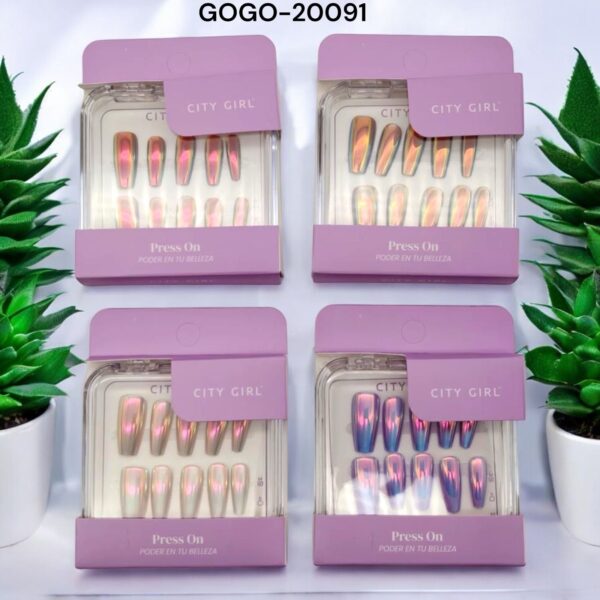SET DE UÑAS PRESS ON CITY GIRLS