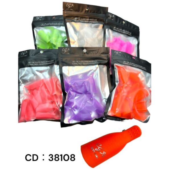 CAPUCHON X10 EN BOLSA CITY GIRL 38108