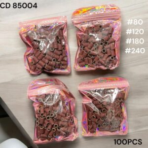 LIJA PARA TORNO X100PCS #80 #120 #180 #240 85004